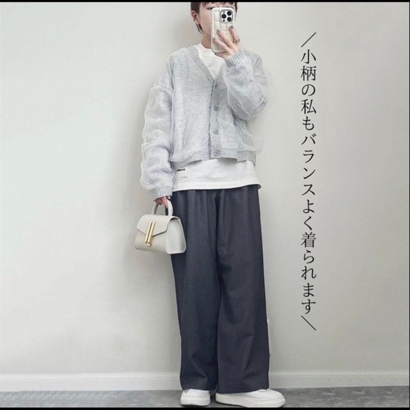 Zara cardigan Sweater knit contrast tulle grey with sheer tulle size Medium NWOT - Picture 1 of 7